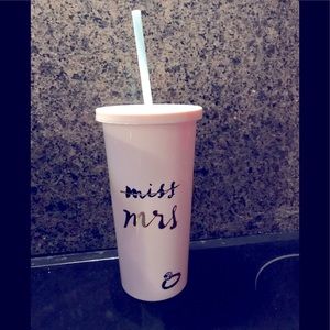 Miss to Mrs Kate Spade cold cup